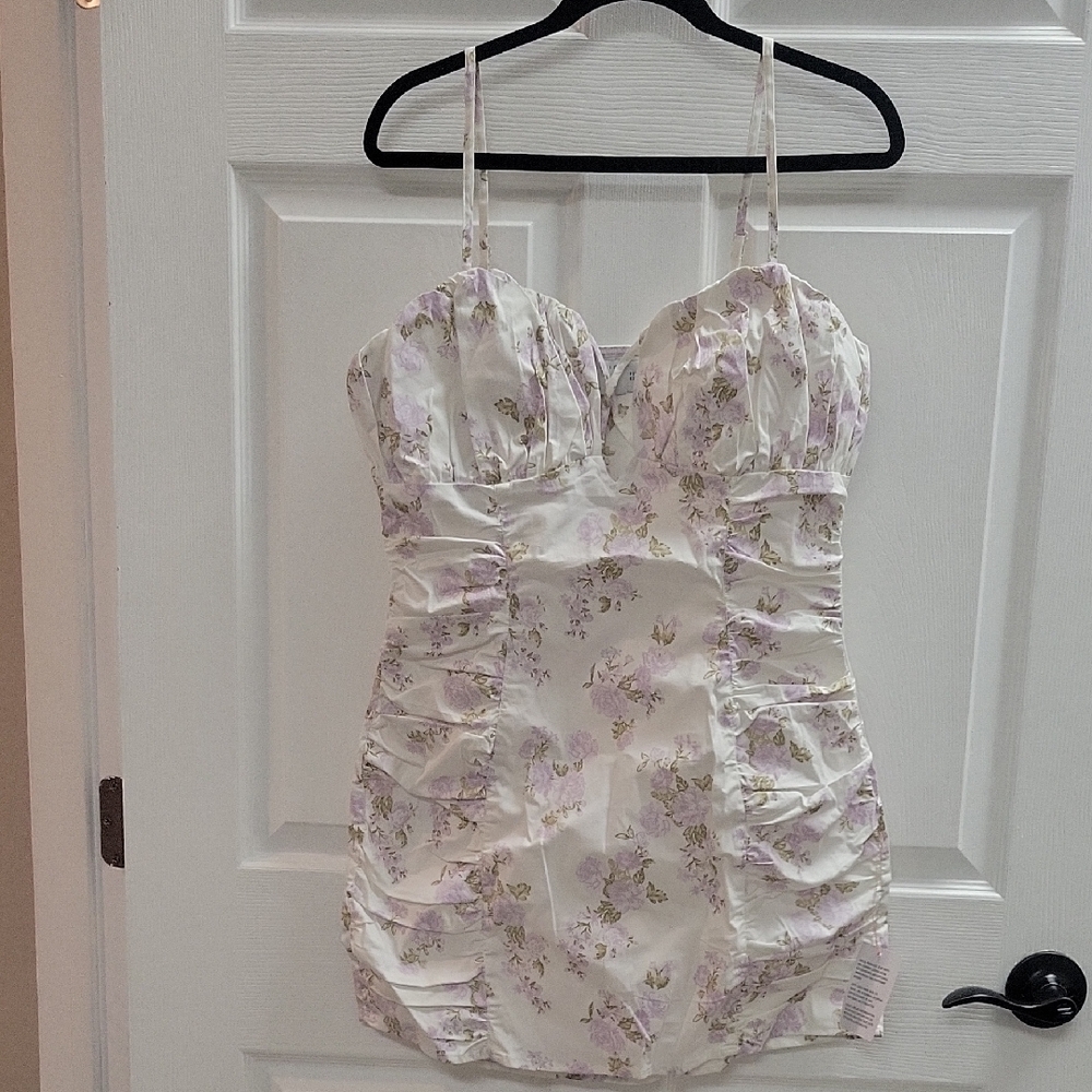 Asos Floral Speghetti Strap Dress NWOT SIZE 12